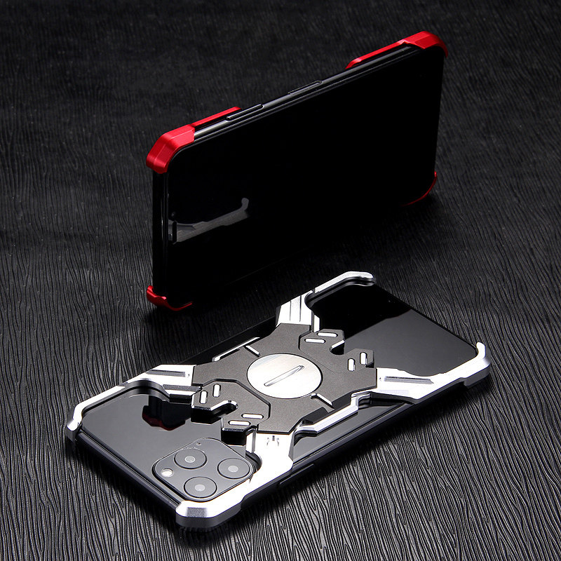 Kylin Armor Heroes Bracket Aluminum Metal Shell Case Cover for Apple iPhone 11 Pro Max & iPhone 11 Pro & iPhone 11