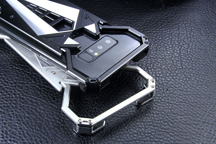 S.CENG Spider-Man Shockproof Aerospace Aluminum Metal Shell Case Cover for Samsung Galaxy Note 8