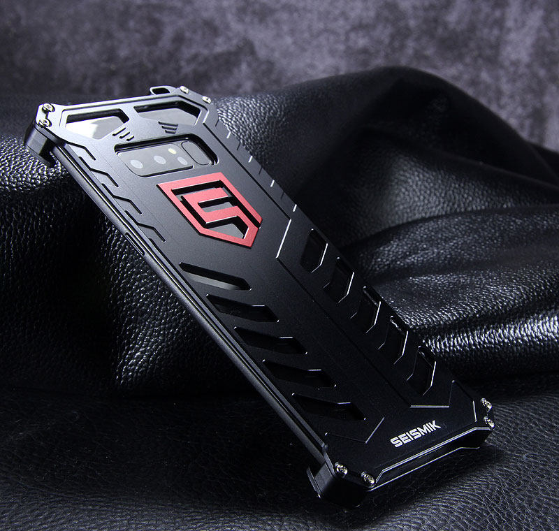 SEISMIK S-ONE Armor Man Shockproof Aluminum Shell Metal Case Cover for Samsung Galaxy Note 8