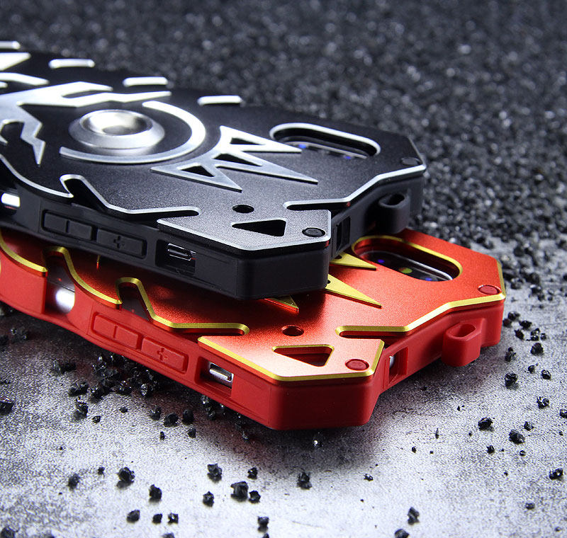 SIMON New THOR II Magnetic Bracket Aviation Aluminum Alloy Shockproof Armor Metal Case Cover for Apple iPhone X