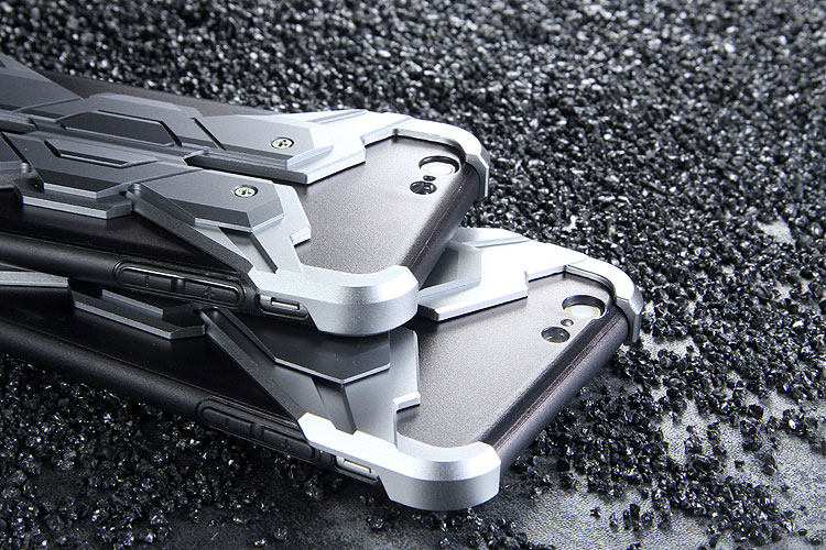Luphie Neo Armor EVA Wings Shockproof TPU Metal Case Cover for Apple iPhone 6S Plus & iPhone 6S & iPhone 6 Plus & iPhone 6