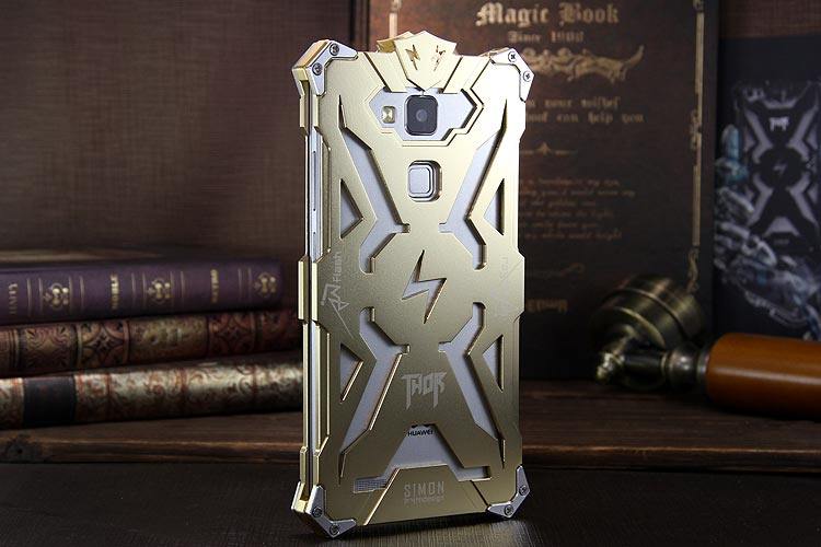 SIMON THOR Aviation Aluminum Alloy Shockproof Armor Metal Case Cover for Huawei  Mate 8 & Huawe Mate 7 & Huawei Mate S