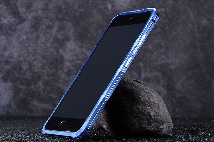 iMatch Slim Light Aluminum Metal Shockproof Bumper Case with Kickstand for Huawei P10 & Huawei P10 Plus