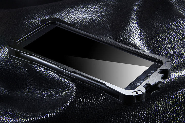 SIMON THOR Aviation Aluminum Alloy Shockproof Armor Metal Case Cover for Apple iPhone X