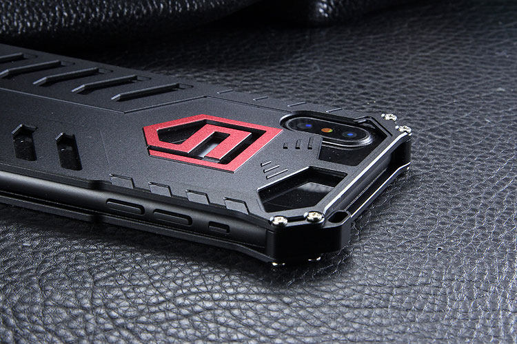 SEISMIK S-ONE Armor Man Shockproof Aluminum Shell Metal Case Cover for Apple iPhone X