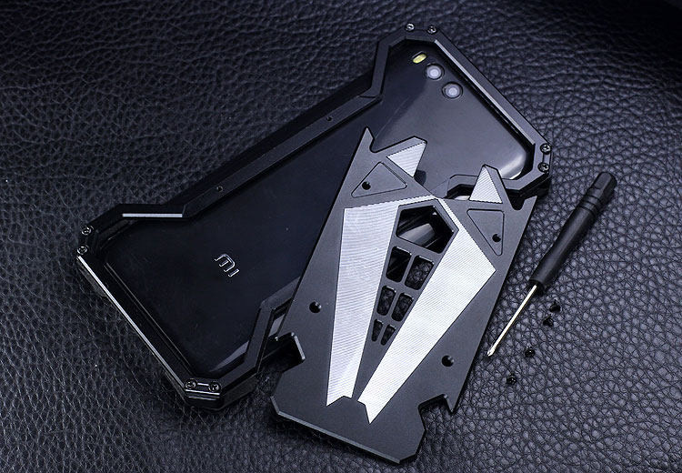 S.CENG Spider-Man Shockproof Aerospace Aluminum Metal Shell Case Cover for Xiaomi Mi 6