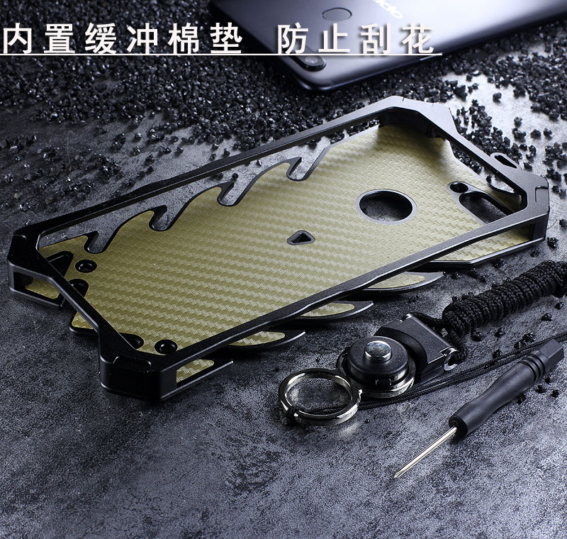 SIMON New THOR II Aviation Aluminum Alloy Shockproof Armor Metal Case Cover for OPPO R11s Plus