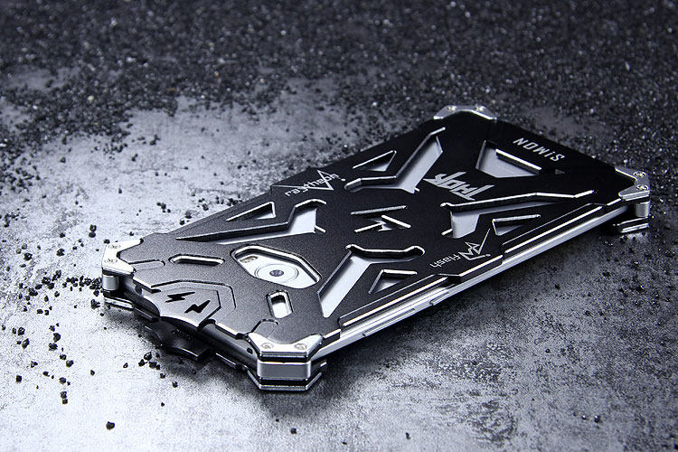SIMON THOR Aviation Aluminum Alloy Shockproof Armor Metal Case Cover for Xiaomi Mi Note 2