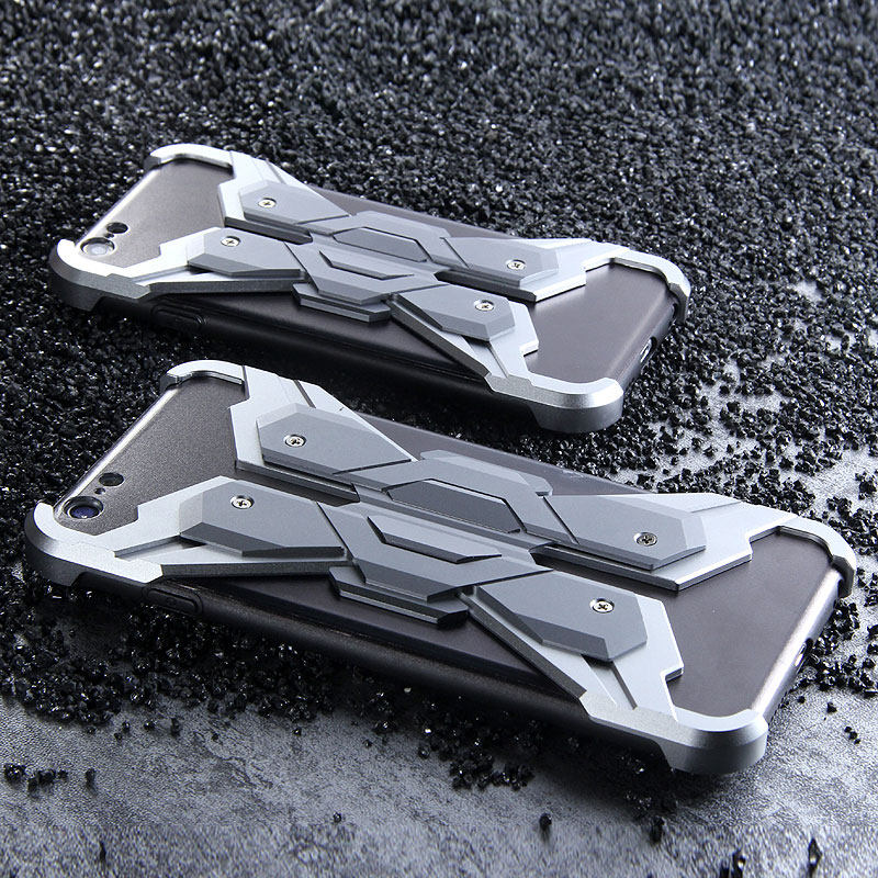 Luphie Neo Armor EVA Wings Shockproof TPU Metal Case Cover for Apple iPhone 6S Plus & iPhone 6S & iPhone 6 Plus & iPhone 6