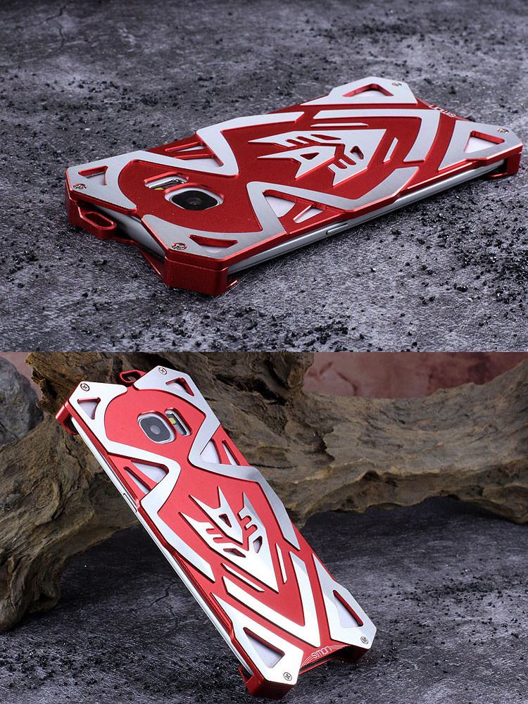 SIMON THOR Ⅱ Aviation Aluminum Alloy Shockproof Armor Metal Case Cover for Samsung Galaxy S6 Edge & Samsung Galaxy S6 Edge Plus