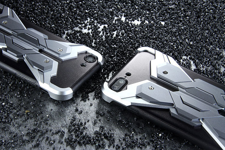 Luphie Neo Armor EVA Wings Shockproof TPU Metal Case Cover for Apple iPhone 8 Plus & iPhone 8 & iPhone 7 Plus & iPhone 7