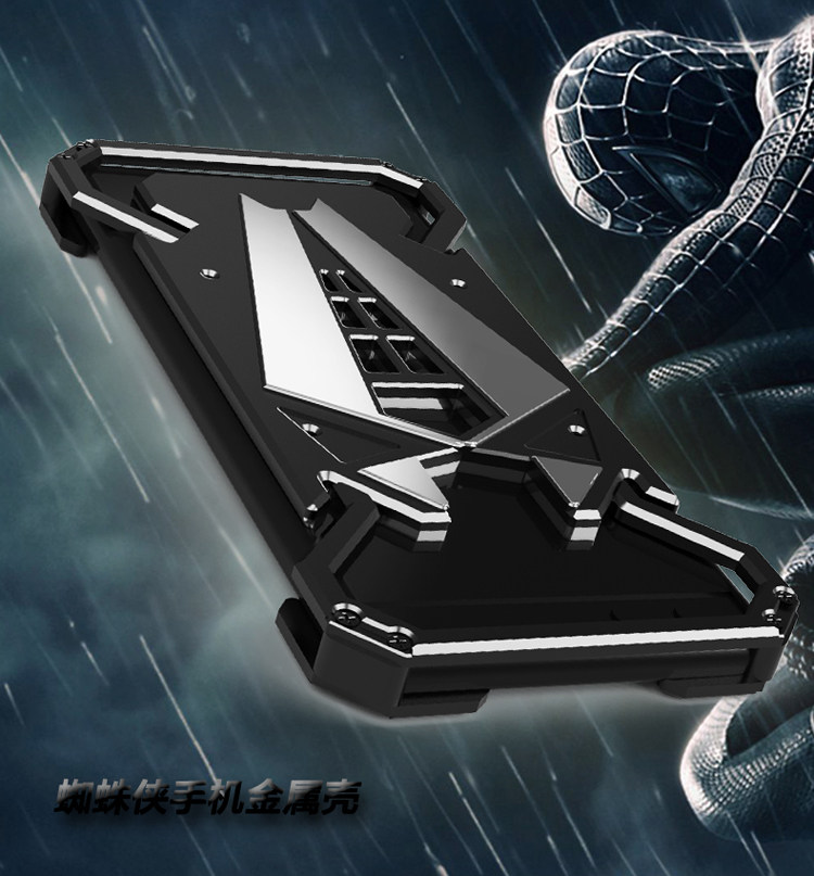 S.CENG Spider-Man Shockproof Aerospace Aluminum Metal Shell Case Cover for Huawei P10 Plus & Huawei P10