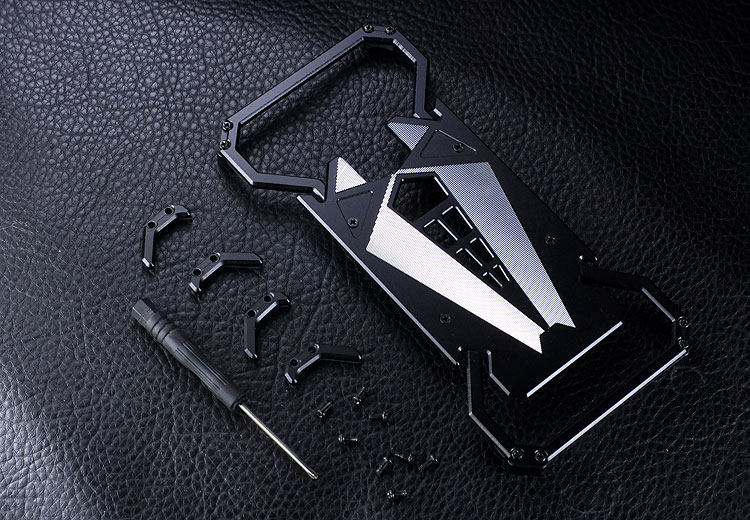 S.CENG Spider-Man Shockproof Aerospace Aluminum Metal Shell Case Cover for Samsung Galaxy S8 Plus