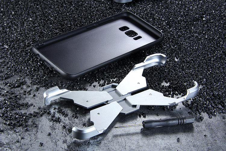 Luphie Neo Armor EVA Wings Shockproof TPU Metal Case Cover for Samsung Galaxy S8 Plus & Galaxy S8