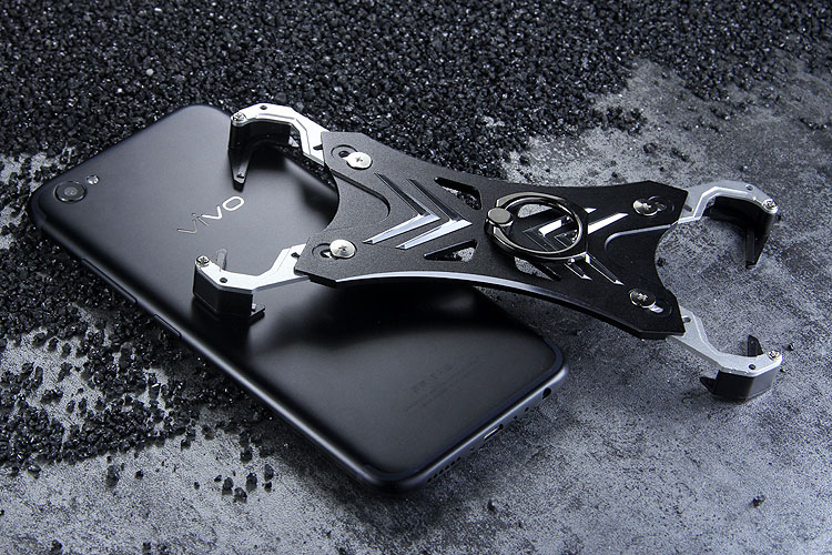 R-Just Blade Master Ring Holder Shockproof Aerospace Aluminum Metal Shell Case Cover for vivo X9s Plus / vivo X9s / vivo X9 Plus / vivo X9 / vivo V5 Plus