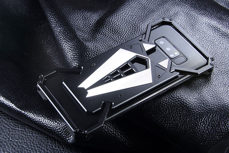 S.CENG Spider-Man Shockproof Aerospace Aluminum Metal Shell Case Cover for Samsung Galaxy Note 8