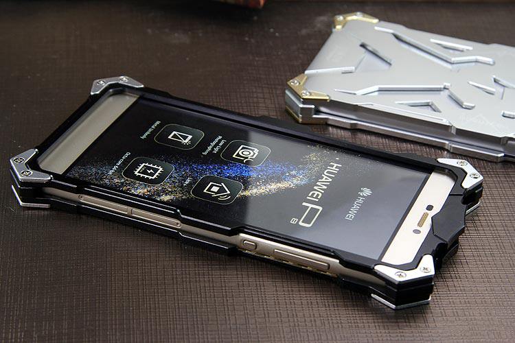 SIMON THOR Aviation Aluminum Alloy Shockproof Armor Metal Case Cover for Huawei P8 & Huawe P8 Lite