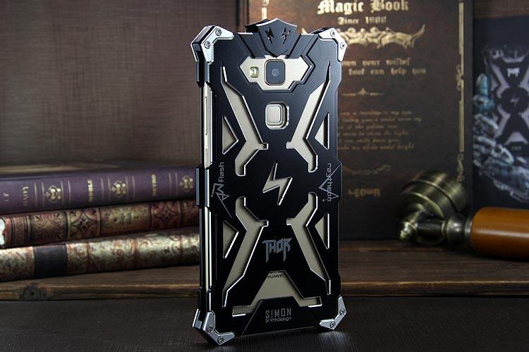 SIMON THOR Aviation Aluminum Alloy Shockproof Armor Metal Case Cover for Huawei  Mate 8 & Huawe Mate 7 & Huawei Mate S