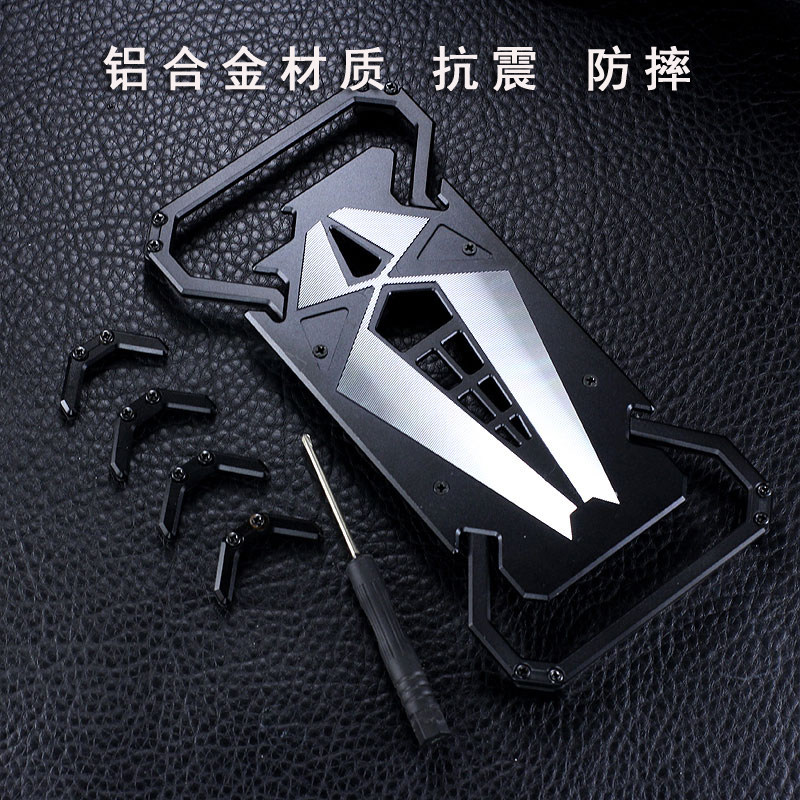 S.CENG Spider-Man Shockproof Aerospace Aluminum Metal Shell Case Cover for vivo X9 Plus