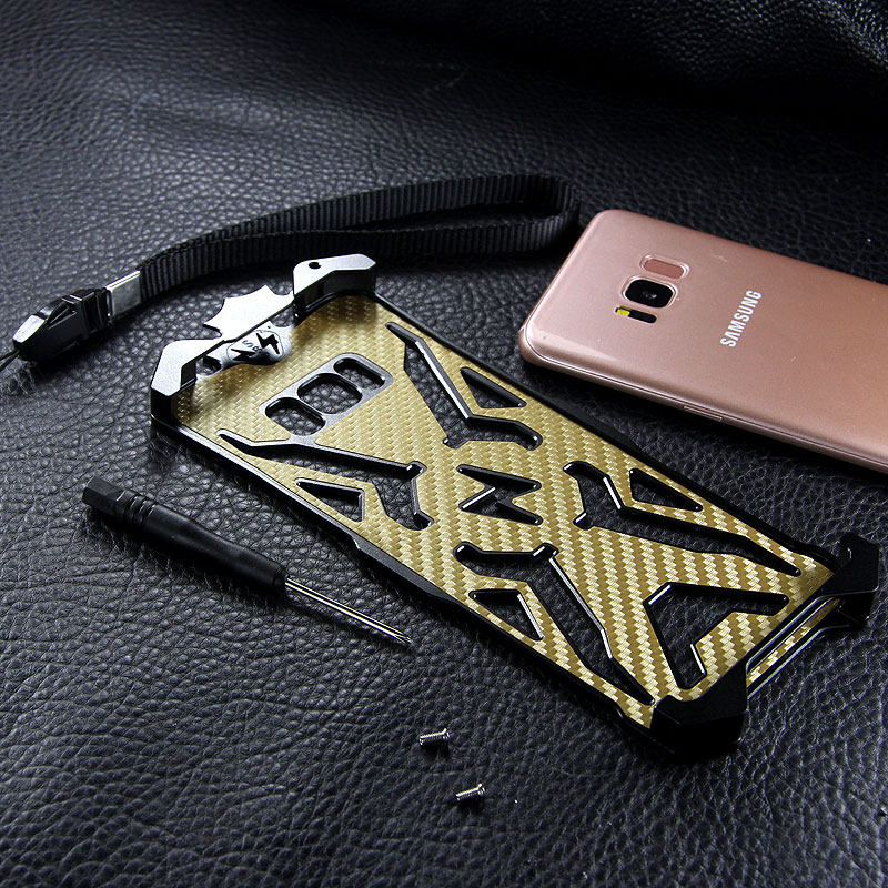 SIMON THOR Aviation Aluminum Alloy Shockproof Armor Metal Case Cover for Samsung Galaxy S8 & Samsung Galaxy S8 Plus