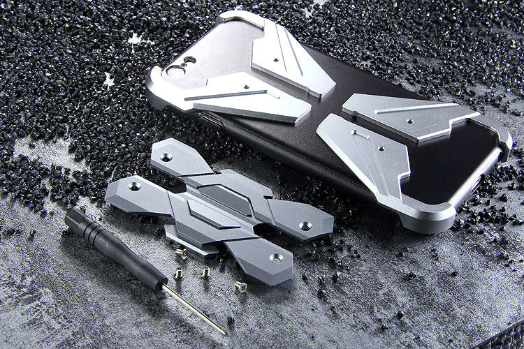 Luphie Neo Armor EVA Wings Shockproof TPU Metal Case Cover for Apple iPhone 6S Plus & iPhone 6S & iPhone 6 Plus & iPhone 6