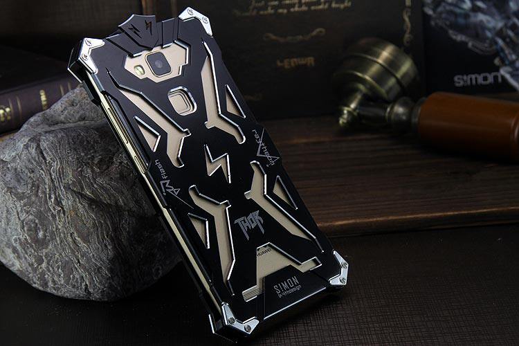 SIMON THOR Aviation Aluminum Alloy Shockproof Armor Metal Case Cover for Huawei  Mate 8 & Huawe Mate 7 & Huawei Mate S