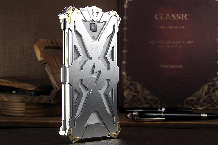 SIMON THOR Aviation Aluminum Alloy Shockproof Armor Metal Case Cover for Xiaomi Mi 4