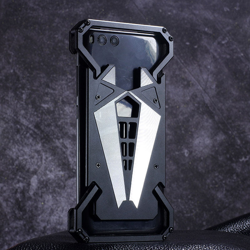 S.CENG Spider-Man Shockproof Aerospace Aluminum Metal Shell Case Cover for Xiaomi Mi 6