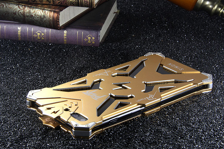 SIMON THOR Aviation Aluminum Alloy Shockproof Armor Metal Case Cover for Apple iPhone  7 Plus & iPhone 7