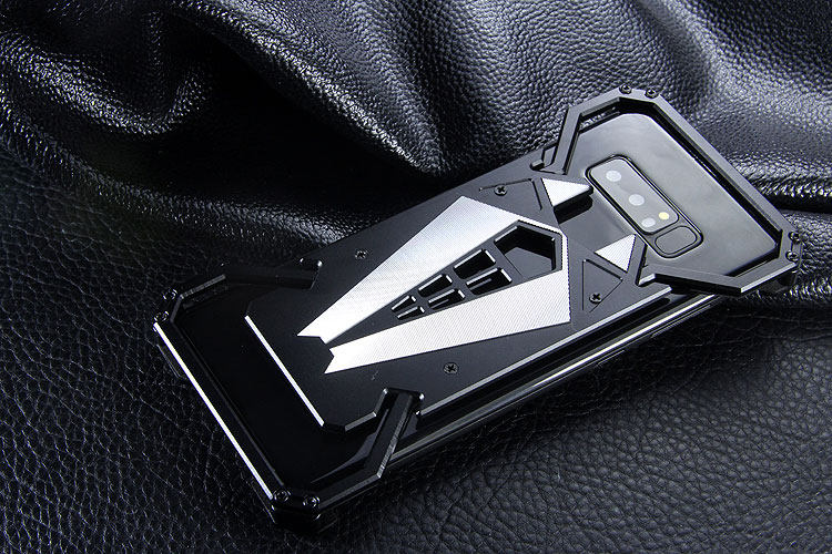 S.CENG Spider-Man Shockproof Aerospace Aluminum Metal Shell Case Cover for Samsung Galaxy Note 8
