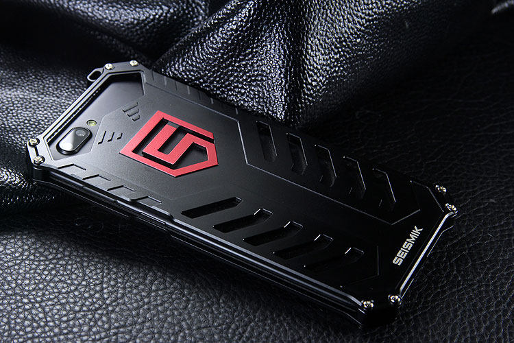 SEISMIK S-ONE Armor Man Shockproof Aluminum Shell Metal Case Cover for OPPO R11 / OPPO R11 Plus