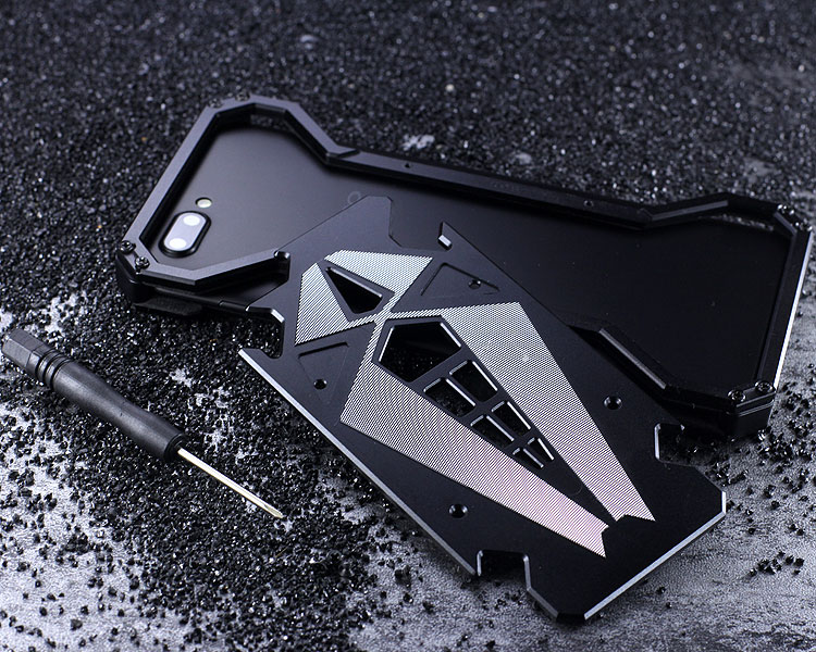 S.CENG Spider-Man Shockproof Aerospace Aluminum Metal Shell Case Cover for OPPO R11