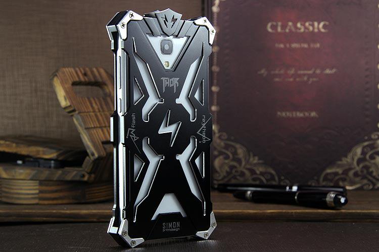 SIMON THOR Aviation Aluminum Alloy Shockproof Armor Metal Case Cover for Xiaomi Mi 4