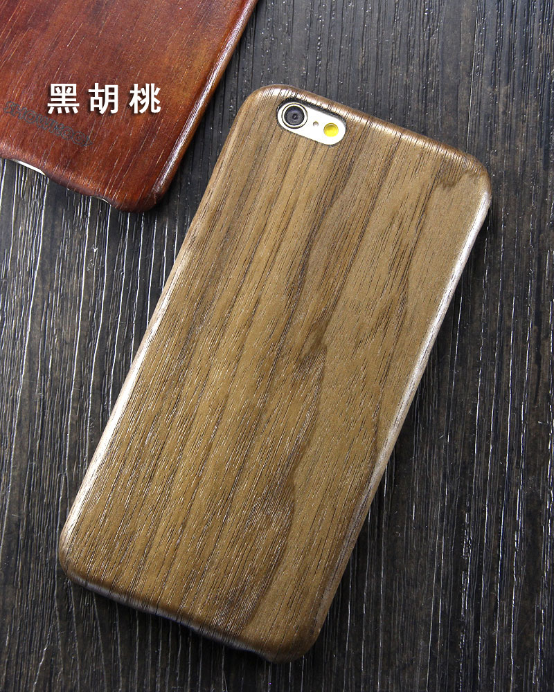 SHOWKOO Kevlar Natural Wood Ultra Slim Case Cover for Apple iPhone 6S Plus/6 Plus & iPhone 6S/6