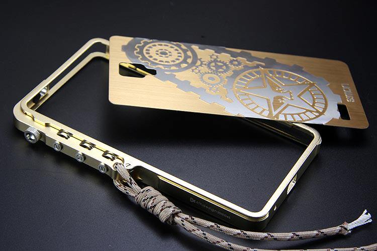 SIMON Mechanical Arm Trigger Aluminum Alloy Metal Bumper Outdoor Case Cover for Xiaomi Redmi Note