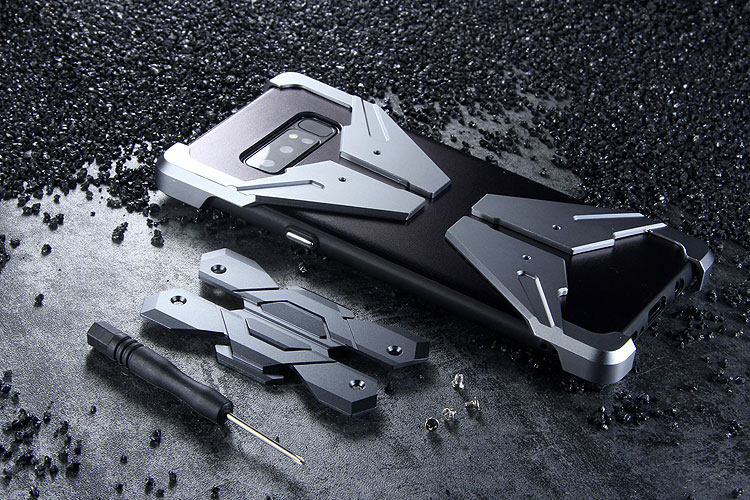 Luphie Neo Armor EVA Wings Shockproof TPU Metal Case Cover for Samsung Galaxy Note 8