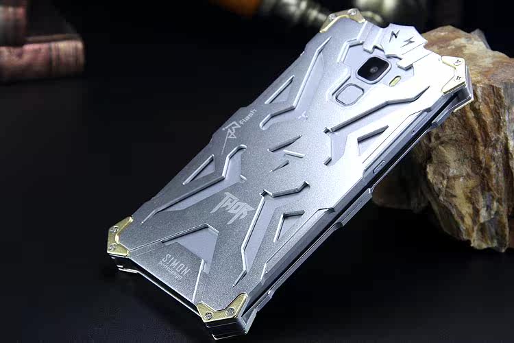 SIMON THOR Aviation Aluminum Alloy Shockproof Armor Metal Case Cover for Huawei Honor 7 & Honor 7i