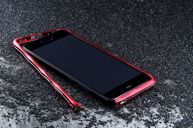 iMatch Slim Light Aluminum Metal Shockproof Bumper Case with Kickstand for Huawei P10 & Huawei P10 Plus