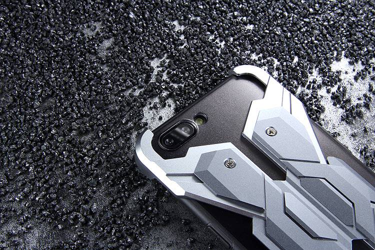 Luphie Neo Armor EVA Wings Shockproof TPU Metal Case Cover for OPPO R11 & OPPO R11 Plus