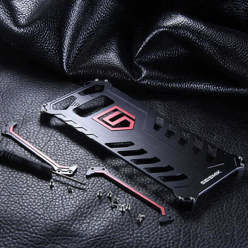 SEISMIK S-ONE Armor Man Shockproof Aluminum Shell Metal Case Cover for Samsung Galaxy Note 8