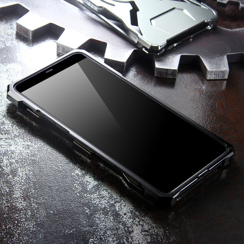 WK Iron Man Military Grade Shockproof Screw-less Metal Case w/ Ring Holder for OPPO R15 & OPPO R15 Dream Mirror Edition