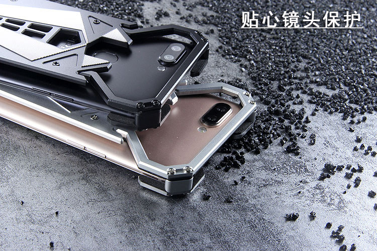 S.CENG Spider-Man Shockproof Aerospace Aluminum Metal Shell Case Cover for OPPO R11s