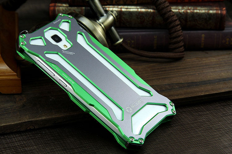 R-JUST GUNDAM Aerospace Aluminum Contrast Color Shockproof Metal Shell Outdoor Protection Case Xiaomi Mi 4/ Mi4