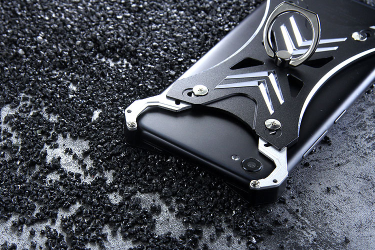 R-Just Blade Master Ring Holder Shockproof Aerospace Aluminum Metal Shell Case Cover for vivo X9s Plus / vivo X9s / vivo X9 Plus / vivo X9 / vivo V5 Plus