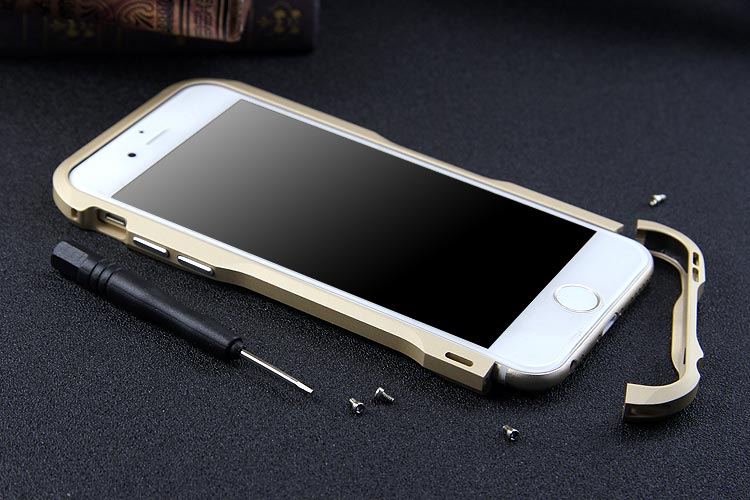 Luphie Incisive Sword Slim Light Aluminum Bumper Metal Shell Case for Apple iPhone 6S/6 & iPhone 6S Plus/6 Plus