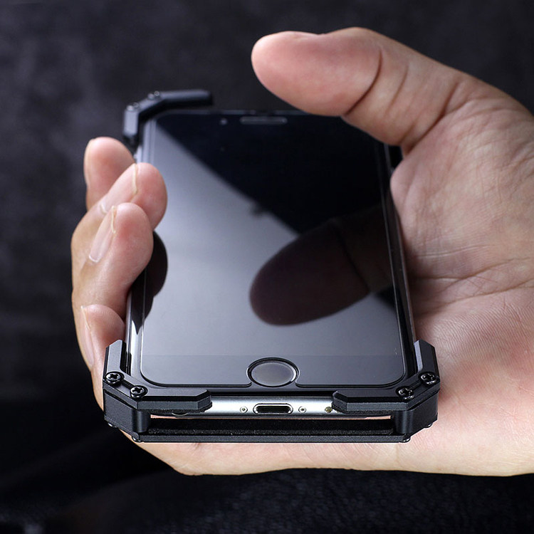 S.CENG Spider-Man Shockproof Aerospace Aluminum Metal Shell Case Cover for Xiaomi Mi 6