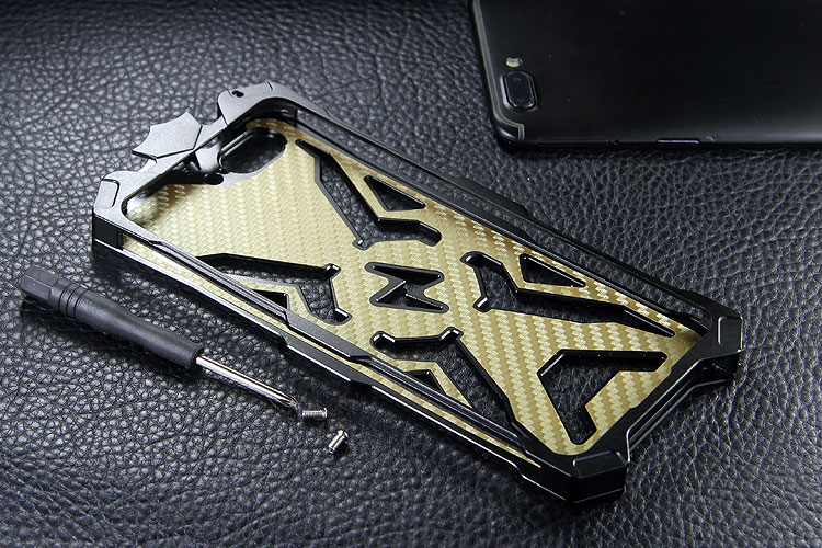 SIMON THOR Aviation Aluminum Alloy Shockproof Armor Metal Case Cover for OnePlus 5