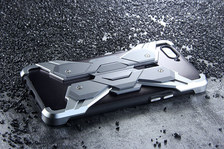 Luphie Neo Armor EVA Wings Shockproof TPU Metal Case Cover for OPPO R11s & OPPO R11s Plus