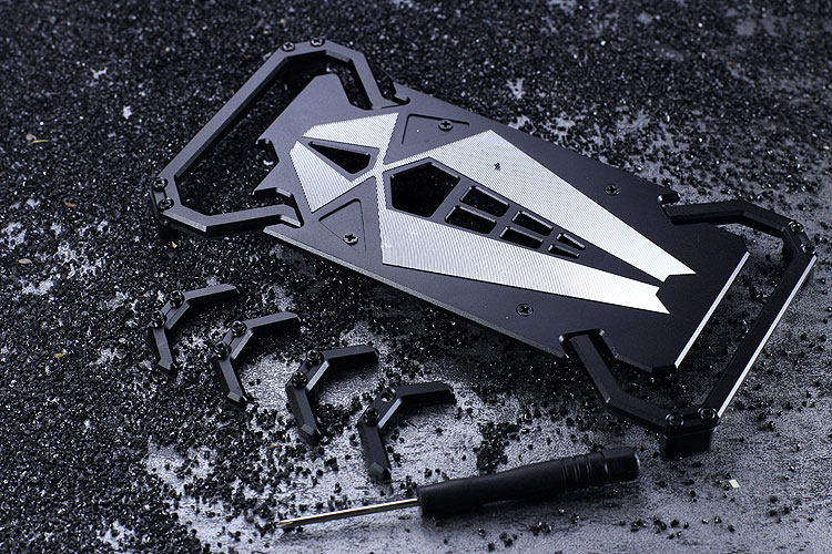 S.CENG Spider-Man Shockproof Aerospace Aluminum Metal Shell Case Cover for Xiaomi Mi 6