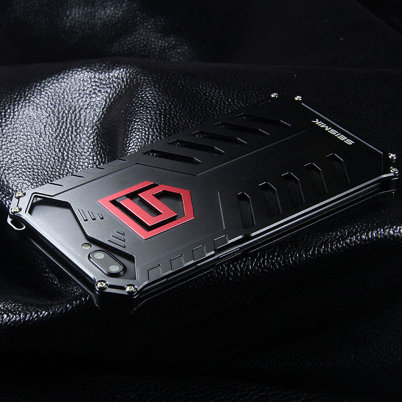 SEISMIK S-ONE Armor Man Shockproof Aluminum Shell Metal Case Cover for OPPO R11 / OPPO R11 Plus